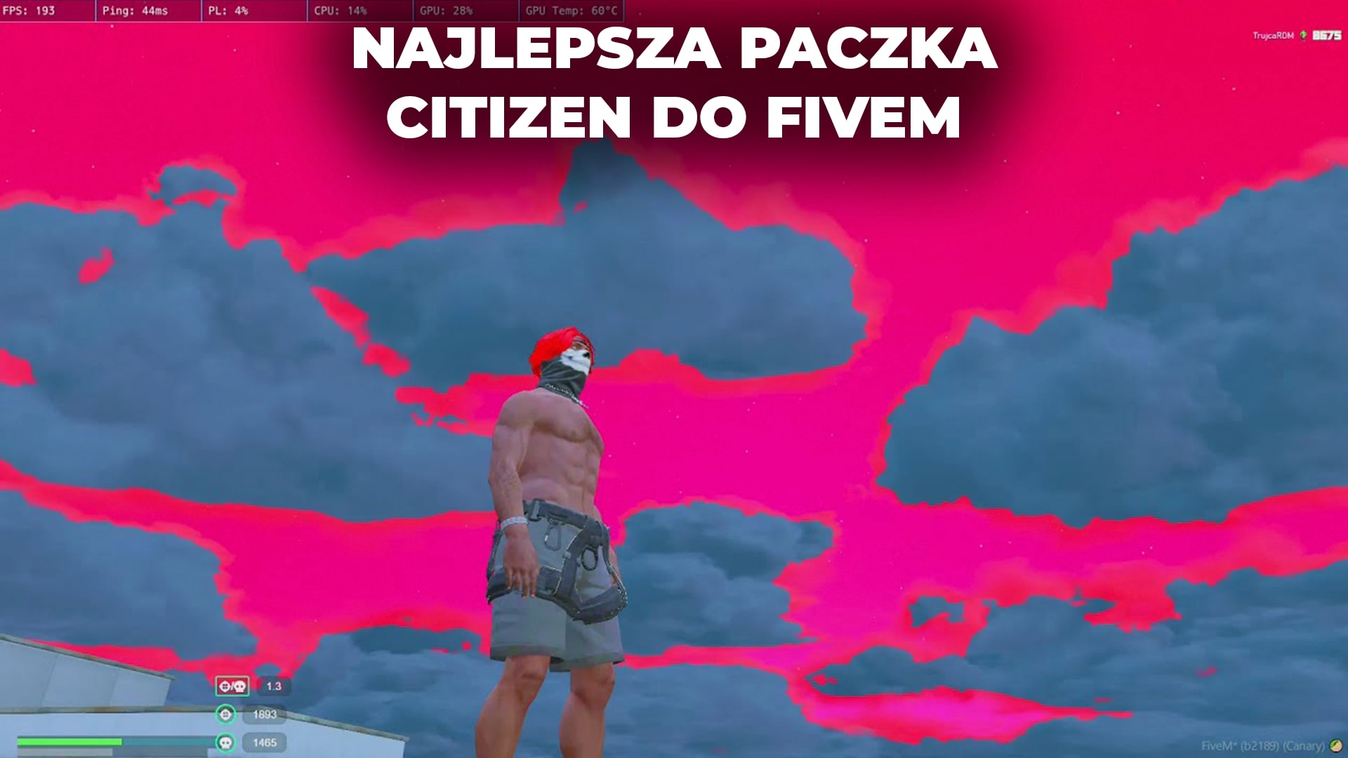 FiveM najlepsza paczka Citizen, aktualne 2024